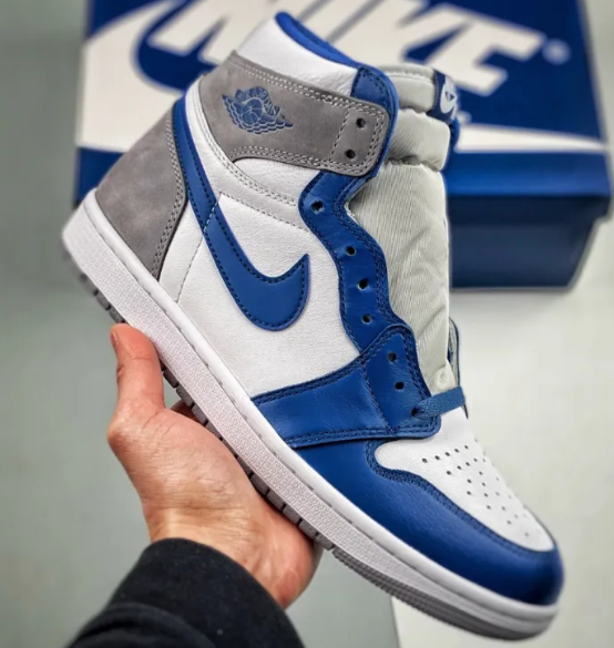 Lalnepal | AR Jordan 1 High OG True Blue Sneaker for Men