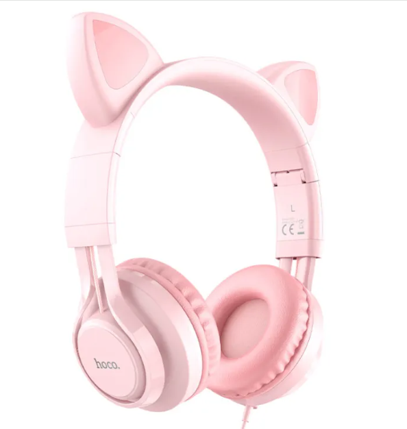 HOCO W36 Cat Ear Headphones with Mic