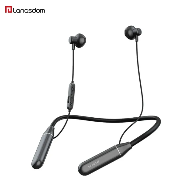 Langsdom L5 Max Sports Magnetic Wireless Bluetooth Headset with Microphone