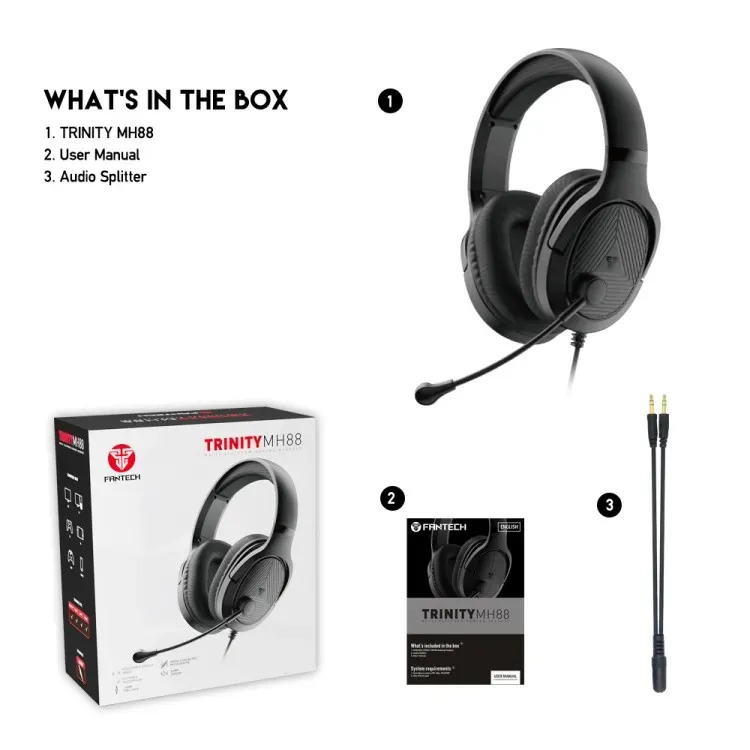 Fantech MH88 Multi Platform Gaming Headphone