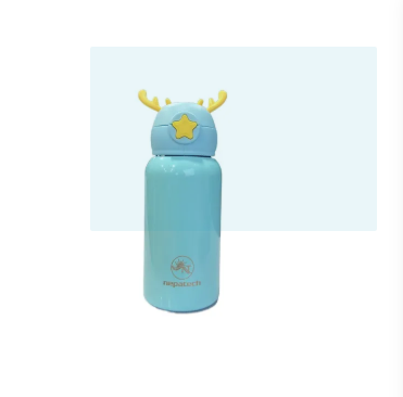 600ml Cute Animal Cartoon Design Thermos Flask Tumbler 304 Stainless Steel Kids Children School Water Bottle